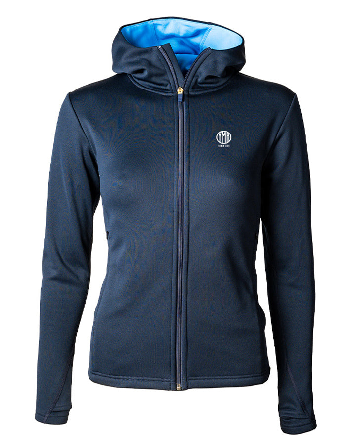 Asunden Ladies Full Zip Hoodie Navy