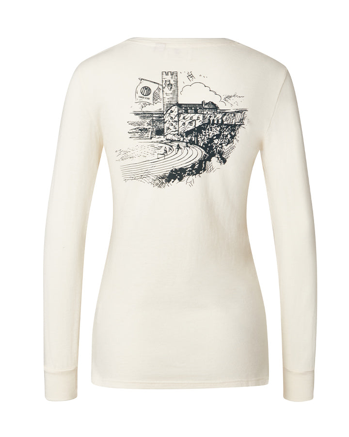 Stockholm 1912 Ladies LS Off-White  YMR Track Club   