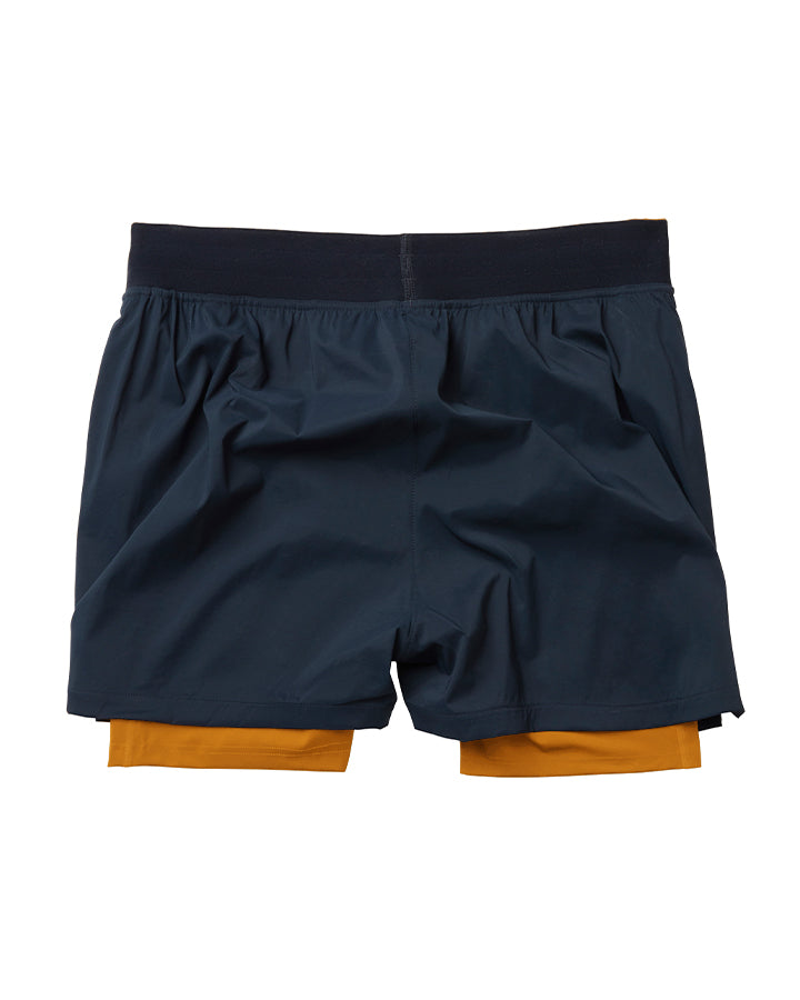Stadion 2-1 Shorts Navy/Ochre YMR Track Club