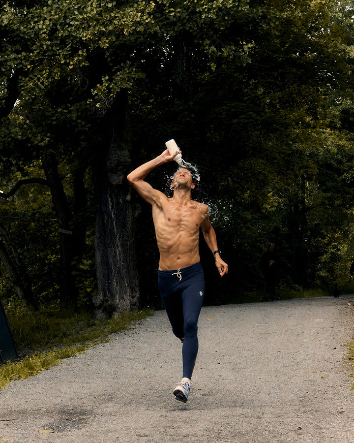 Bäckaryd Men's Tights Navy YMR Track Club