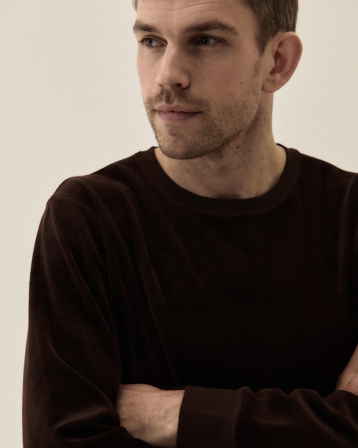 1984 Plush Sweatshirt Brown Sweatshirt YMR Track Club