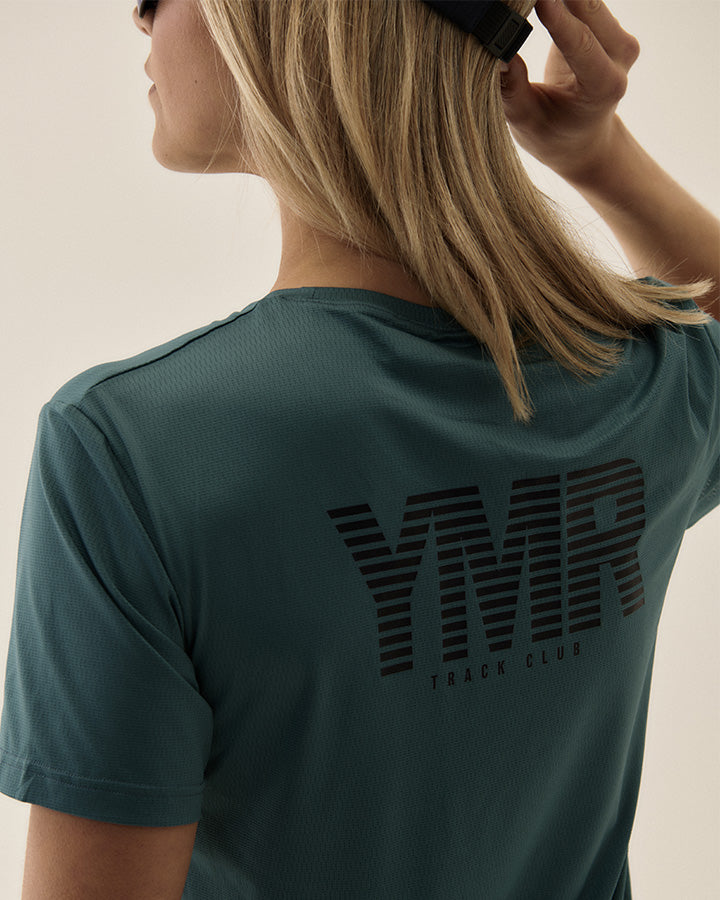 Nordic Runrise Ladies T-Shirt Dusk Blue YMR Track Club