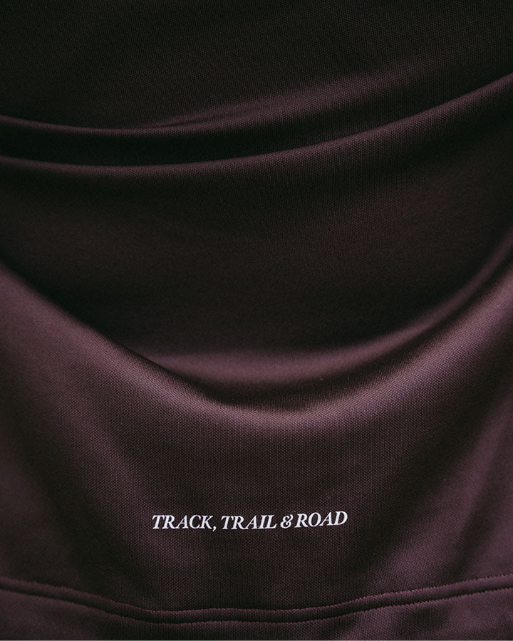 Åsunden Ladies Funnel Neck Maroon YMR Track Club