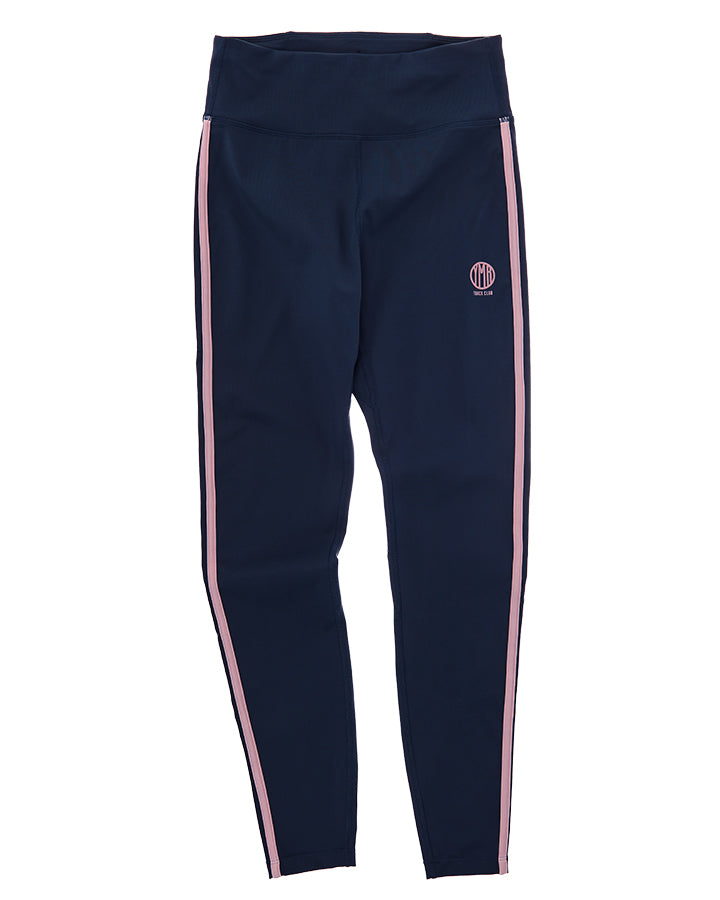 Kvarnholmen Lds Tights Navy / Pink Tights YMR Track Club
