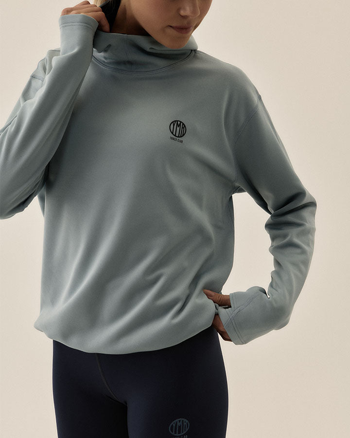 Åsunden Ladies Hoodie Stone Blue