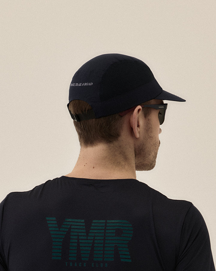 Nordic Runrise Cap Navy Cap YMR Track Club