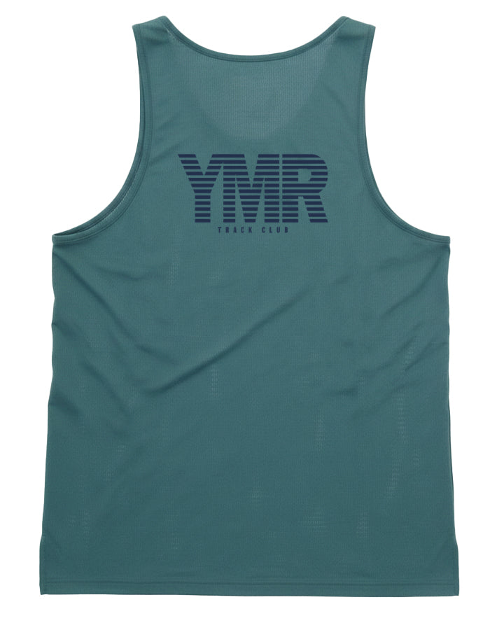 Nordic Runrise Men's Singlet Dusk Blue YMR Track Club