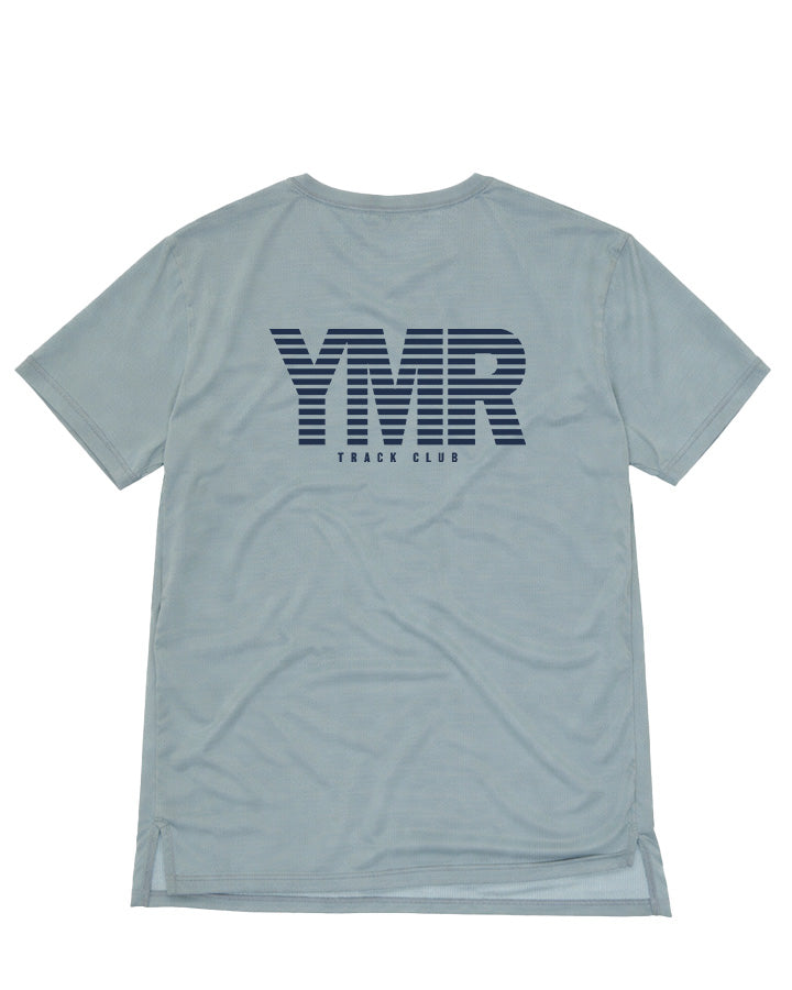 Nordic Runrise Men's T-Shirt Stone Blue YMR Track Club