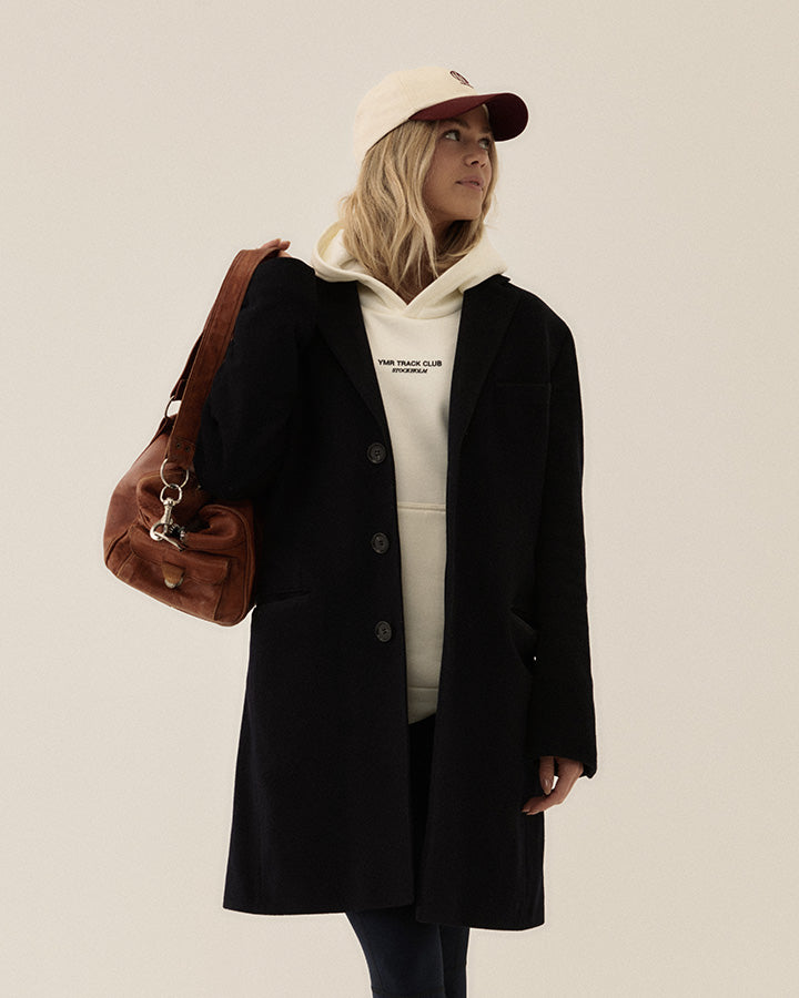 Sandhamn Casual Cap Off-white/Burgundy Cap YMR Track Club