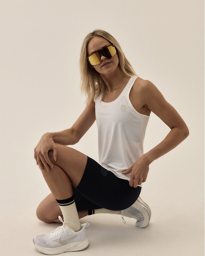 Båstad Ladies Mid Tights Navy YMR Track Club