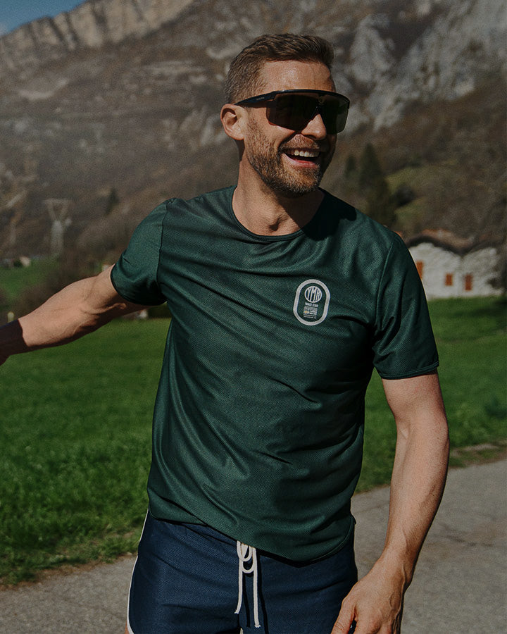 Stadion Men's T-shirt Green T-shirt YMR Track Club