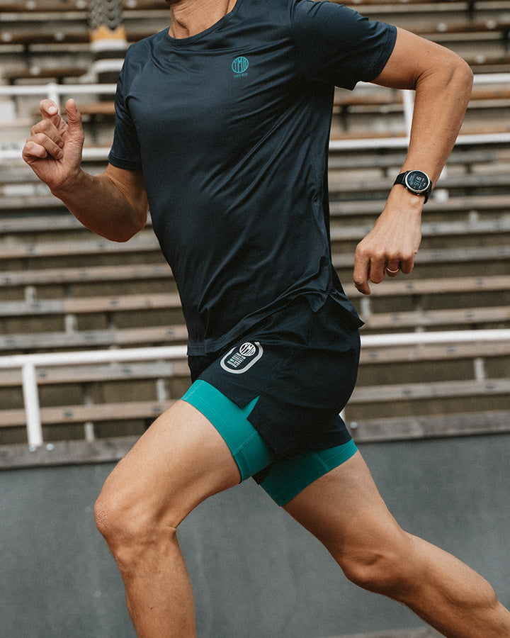 Nordic Runrise Men's T-Shirt Navy YMR Track Club