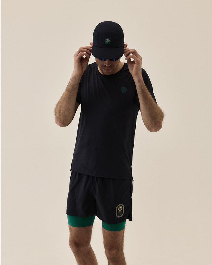 Stadion 2-1 Shorts Navy/Warm Green