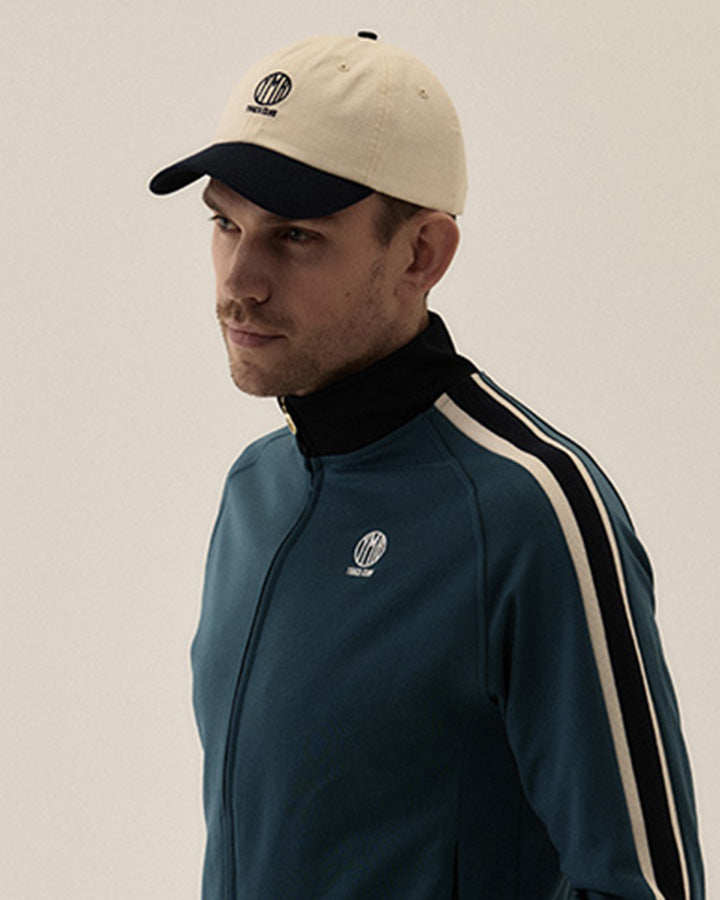Sandhamn Casual Cap Off-white/Navy Cap YMR Track Club
