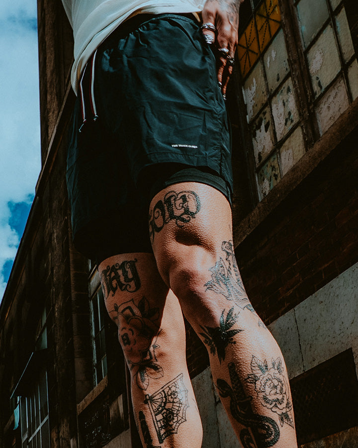 Stockholm 2-in-1 Shorts Black YMR Track Club