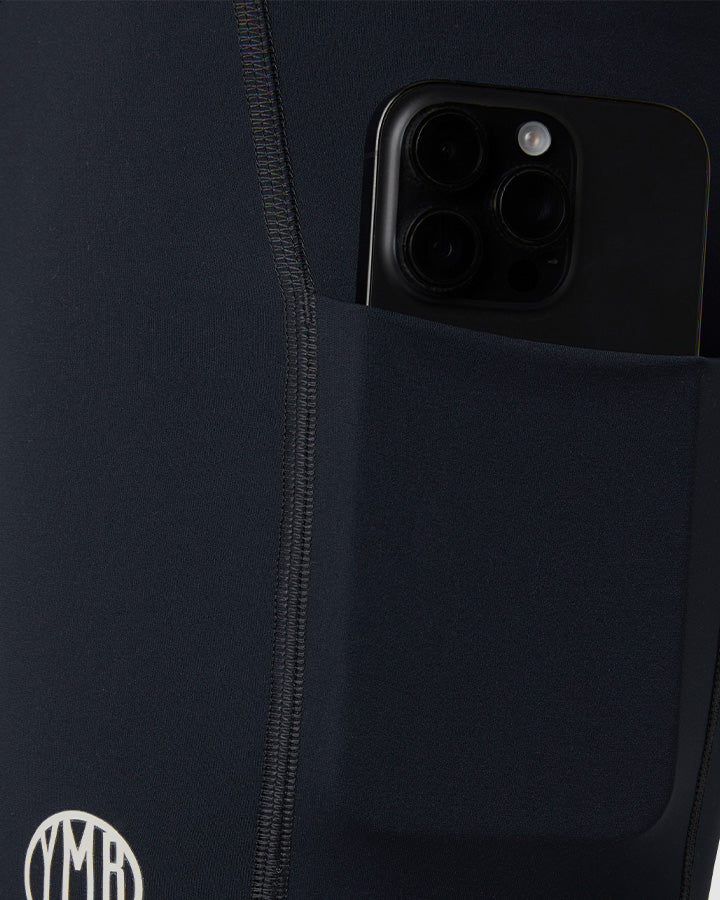 Utö Ladies Mid Tights Black YMR Track Club