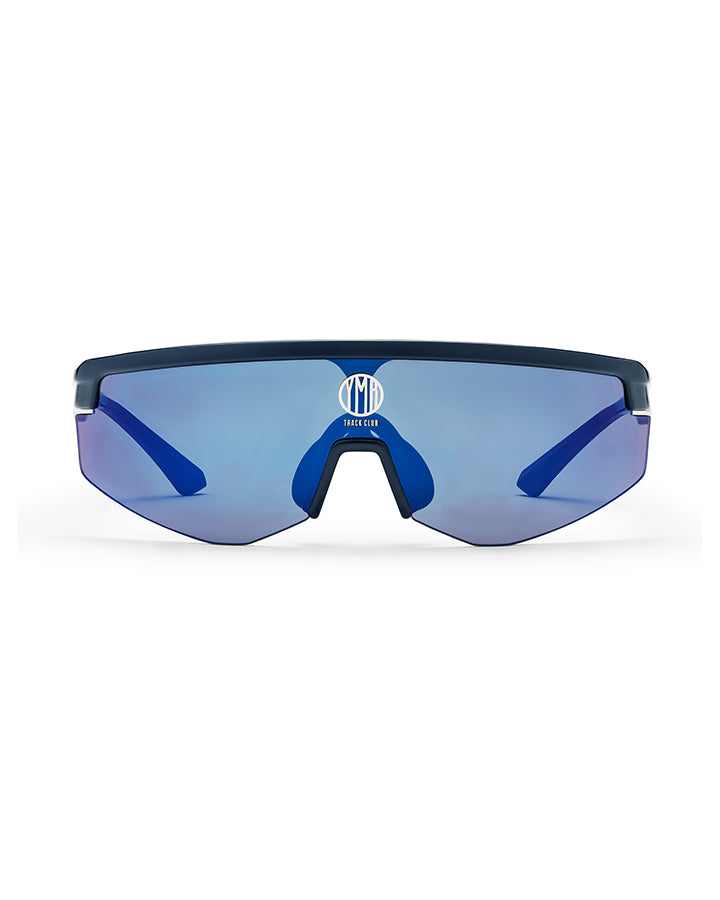 St Moritz Sky Sunglasses Navy  YMR Track Club   