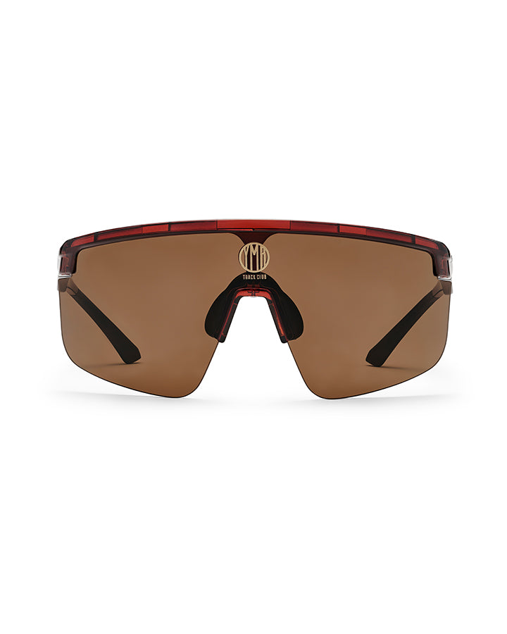 Massanella Performance Sunglasses Brown  YMR Track Club   