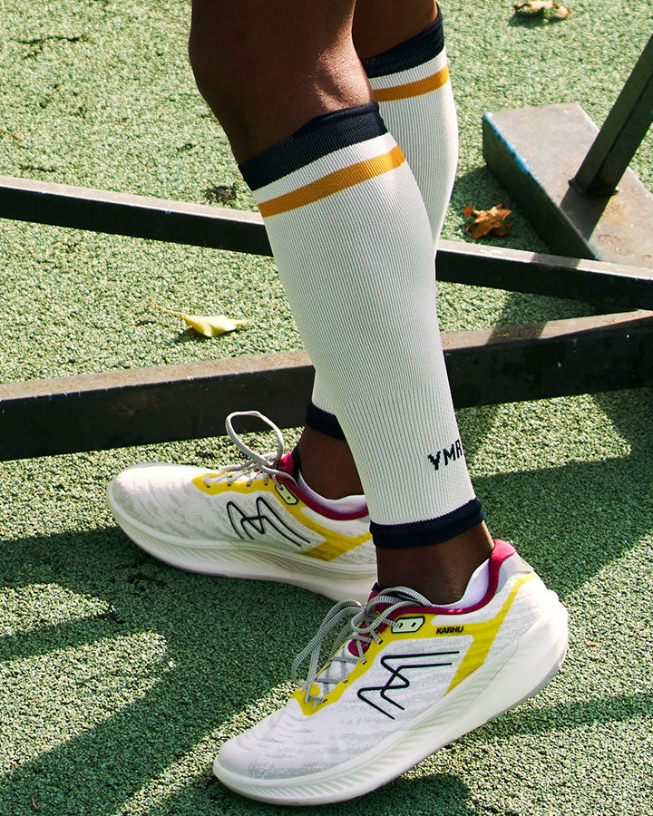 Bäckaryd Calves Off-White/Ochre  YMR Track Club   