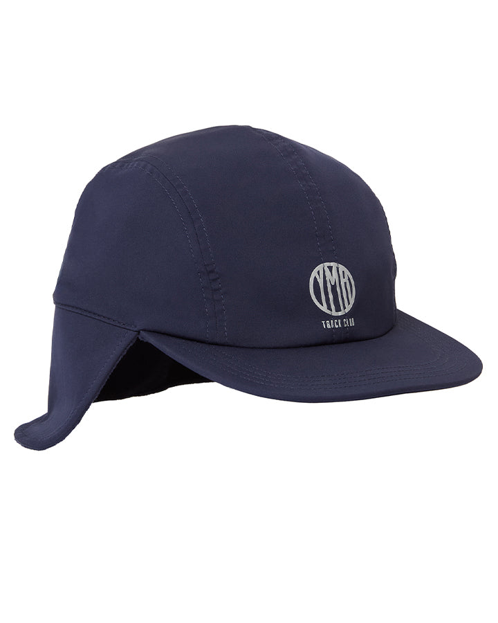 Siljan Winter Trail Cap & Åsunden Touch Gloves Navy YMR Track Club