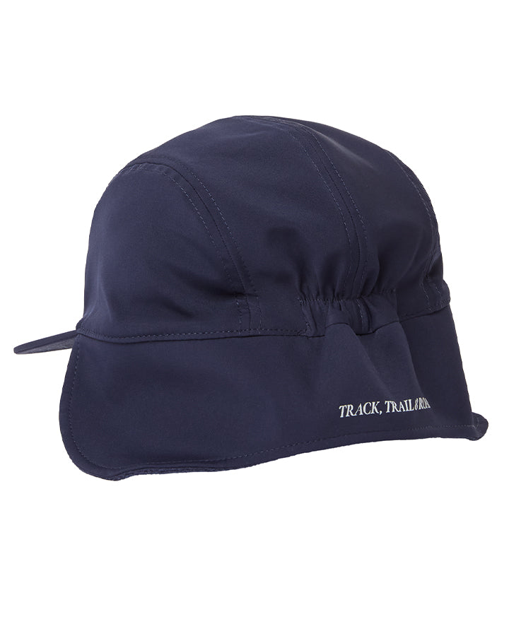 Siljan Winter Trail Cap & Åsunden Touch Gloves Navy YMR Track Club