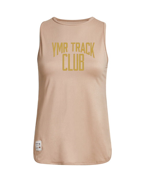 Lysekil Ladies Singlet Earth Grey Singlet YMR Track Club   