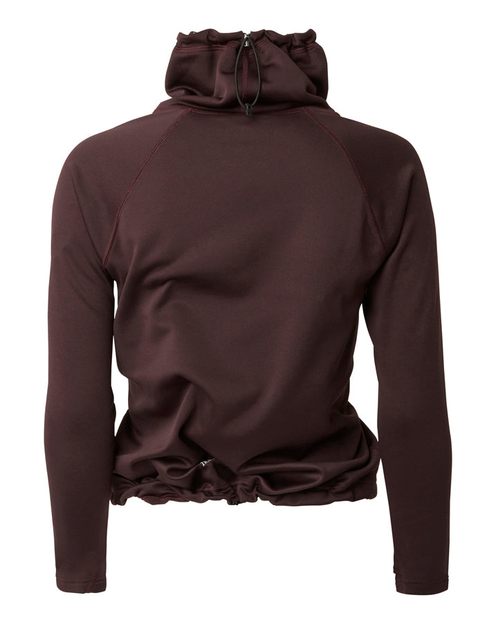 Åsunden Ladies Funnel Neck Maroon YMR Track Club