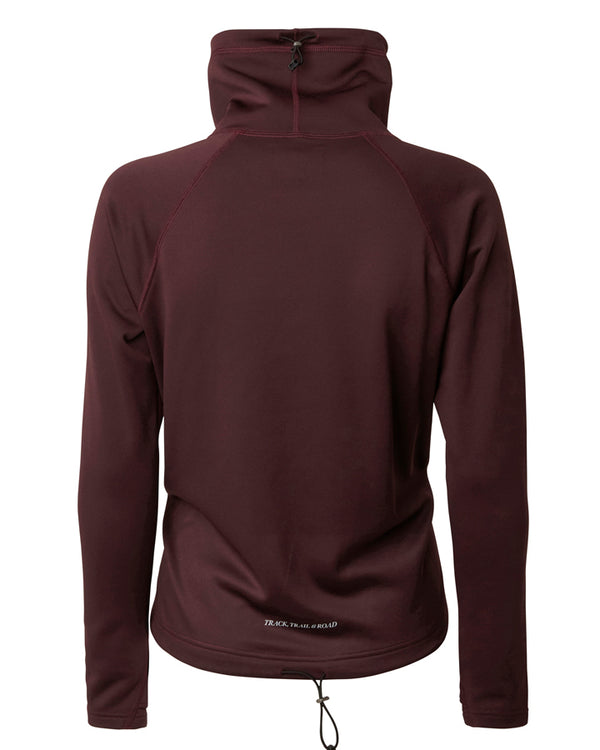 Åsunden Lds Funnel Neck Maroon YMR Track Club