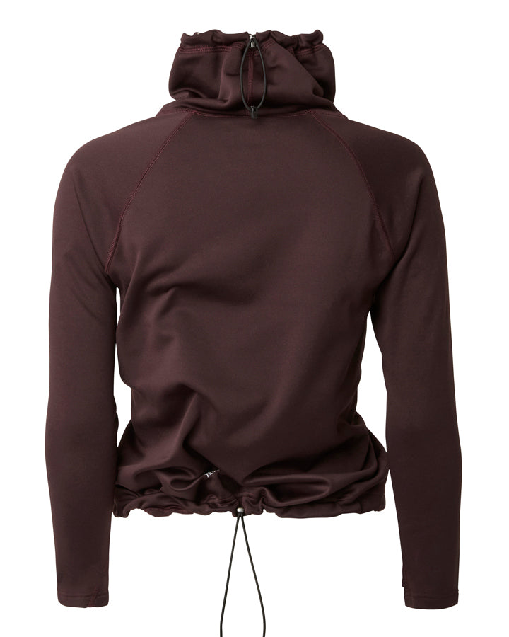 Åsunden Lds Funnel Neck Maroon YMR Track Club