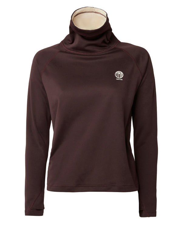 Åsunden Lds Funnel Neck Maroon YMR Track Club