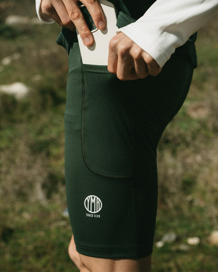 Bäckaryd Men's Mid Tights Green YMR Track Club