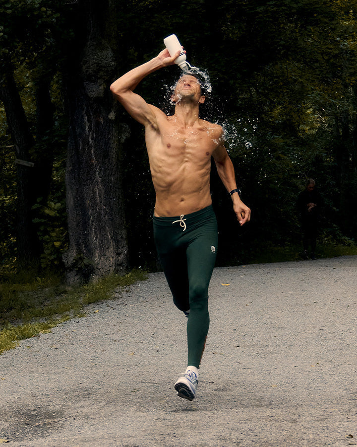 Söder Mälarstrand Men's Tights Green Tights YMR Track Club   