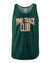 Änggården Men's Singlet Green/Amber YMR Track Club