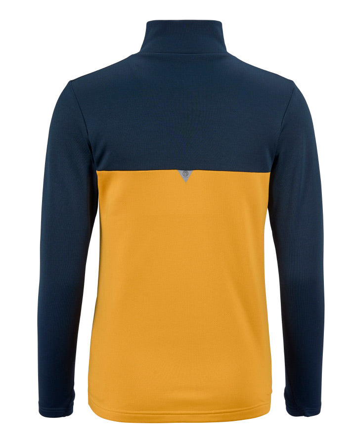 Åsunden Ladies Half Zip Navy/Ochre Hoodie YMR Track Club   