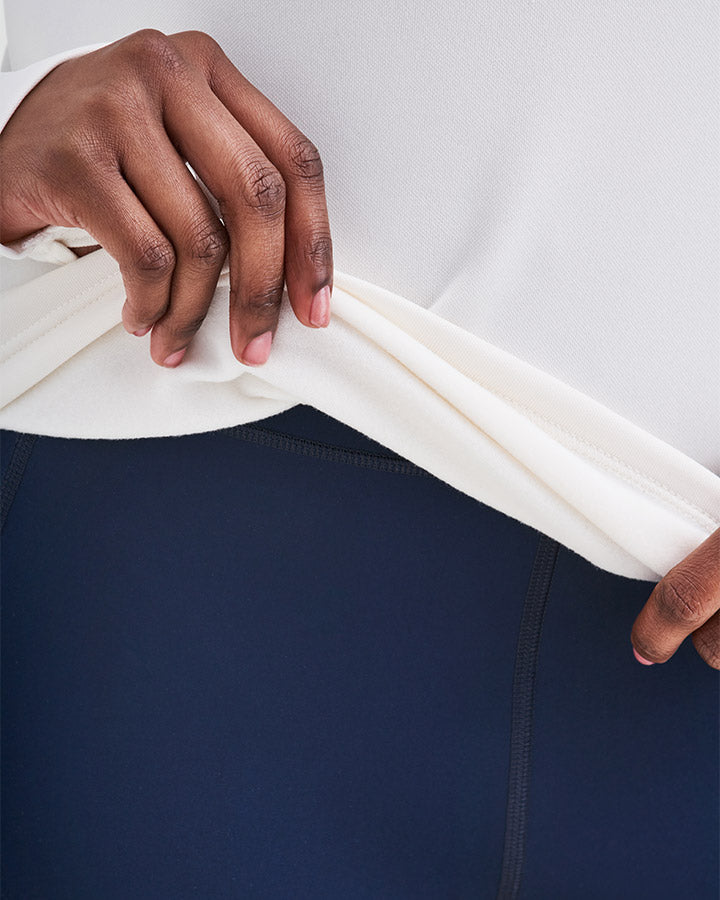 Åsunden Ladies Hoodie Off-white/ Navy YMR Track Club