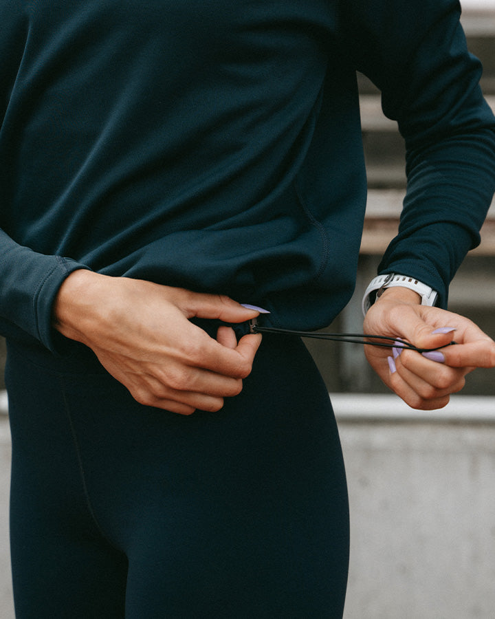 Åsunden Ladies Oversized Hoodie Navy YMR Track Club