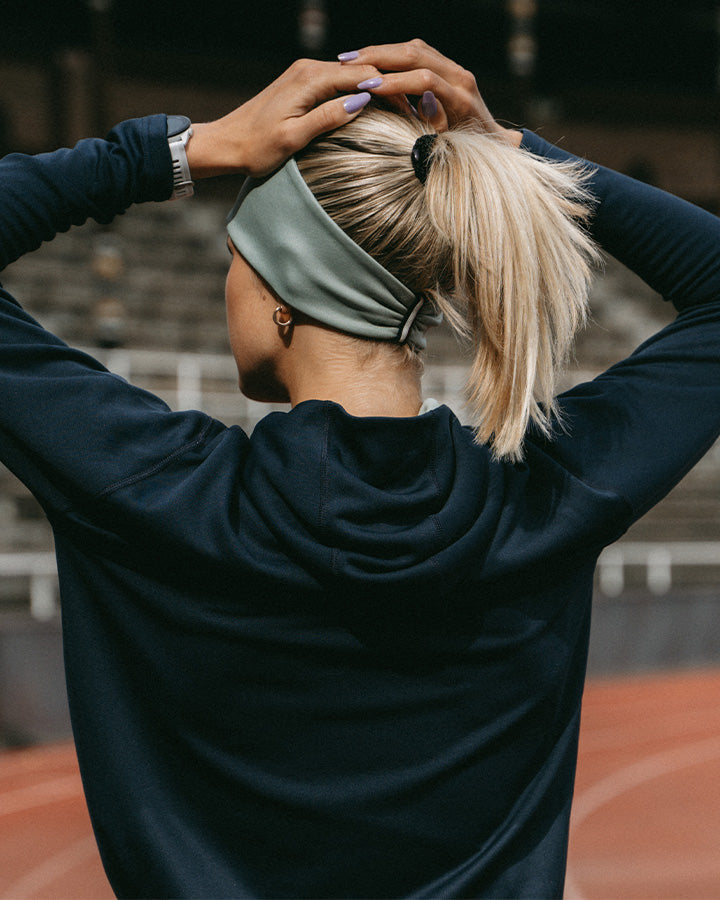 Åsunden Ladies Oversized Hoodie Navy YMR Track Club