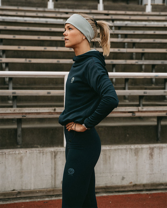 Siljan Ladies Thermal Tights Navy YMR Track Club