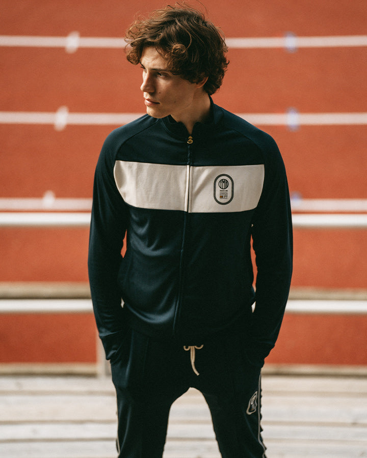 Stadion Men's Track Jacket Navy  YMR Track Club   