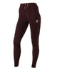 Siljan Ladies Thermal Tights Maroon YMR Track Club