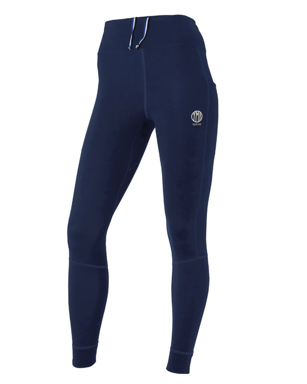 Siljan Ladies Thermal Tights Navy YMR Track Club