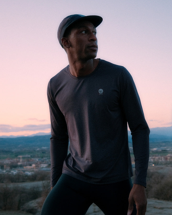 Bäckaryd Men's LS Navy Long Sleeve YMR Track Club   