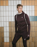 Åsunden Men's Hoodie Maroon Hoodie YMR Track Club