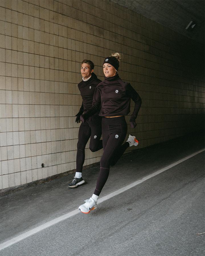 Åsunden Men's Hoodie Maroon Hoodie YMR Track Club