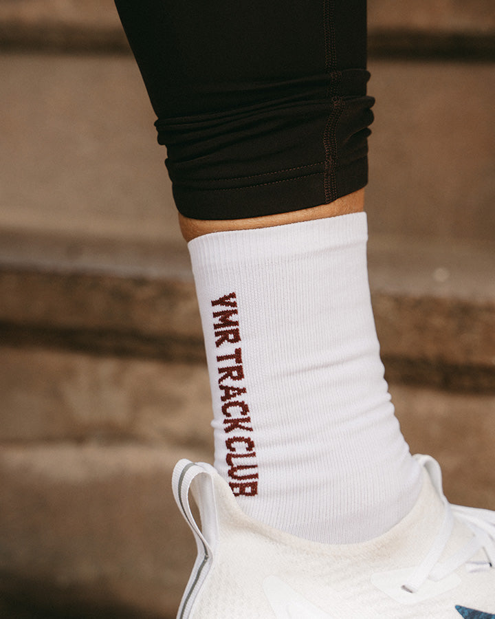 Stockholm Race Socks Maroon YMR Track Club