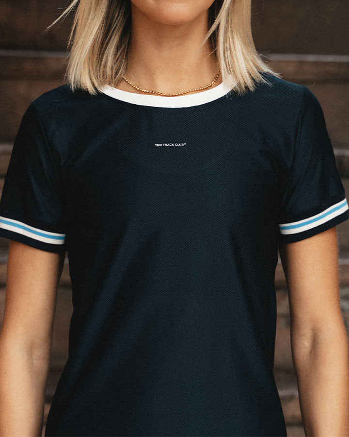 Utö Ladies Race T-Shirt Navy T-shirt YMR Track Club