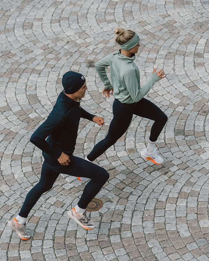 Siljan Men's Thermal Tights Navy YMR Track Club