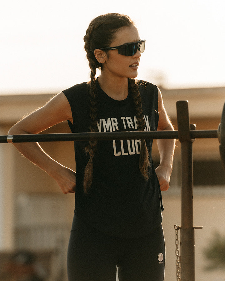 Änggården Ladies Vest Navy Singlet YMR Track Club
