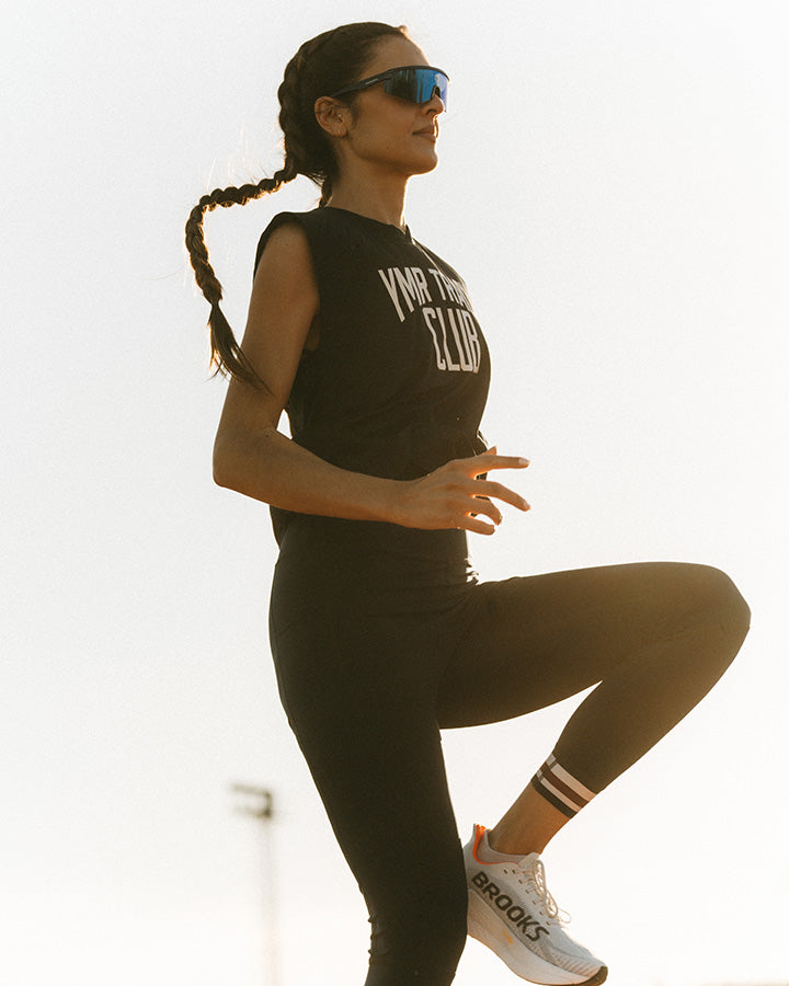 Änggården Ladies Vest Navy Singlet YMR Track Club