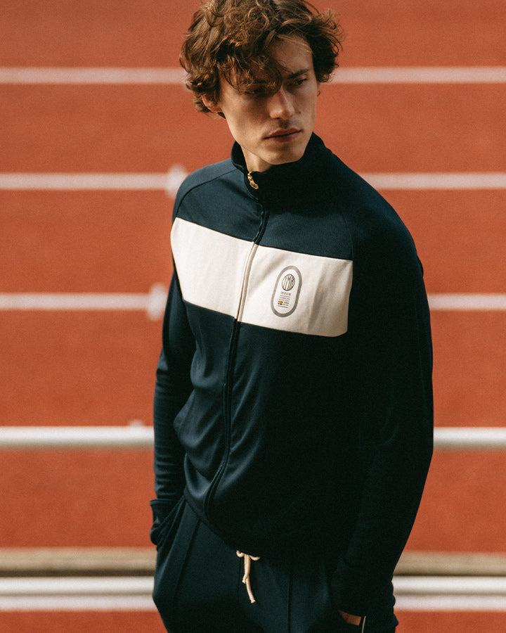 Stadion Men's Track Jacket Navy  YMR Track Club   